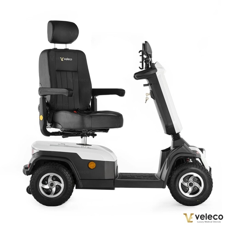 Veleco SHARPY : scooter de mobilité 4 roues avec siège capitaine