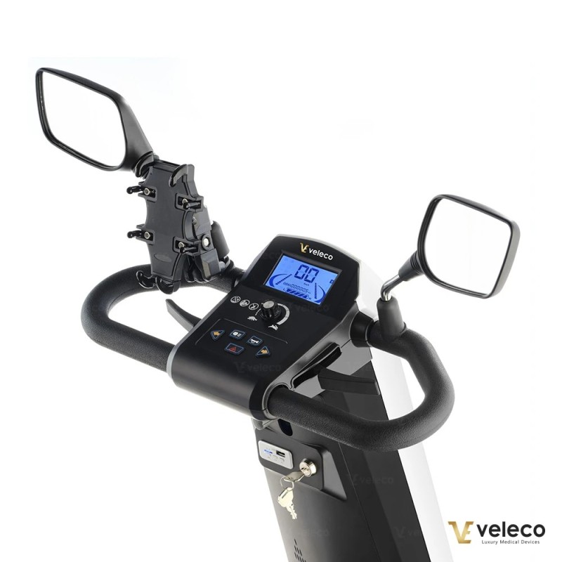 Veleco SHARPY : scooter de mobilité 4 roues avec siège capitaine