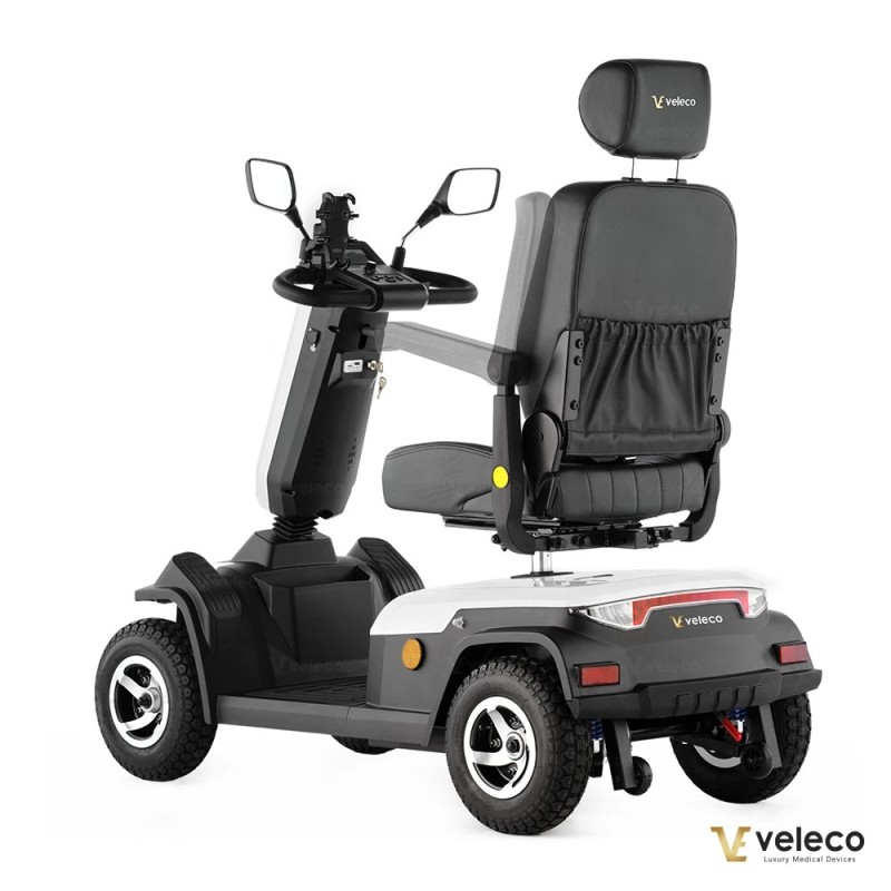 Veleco SHARPY : scooter de mobilité 4 roues avec siège capitaine