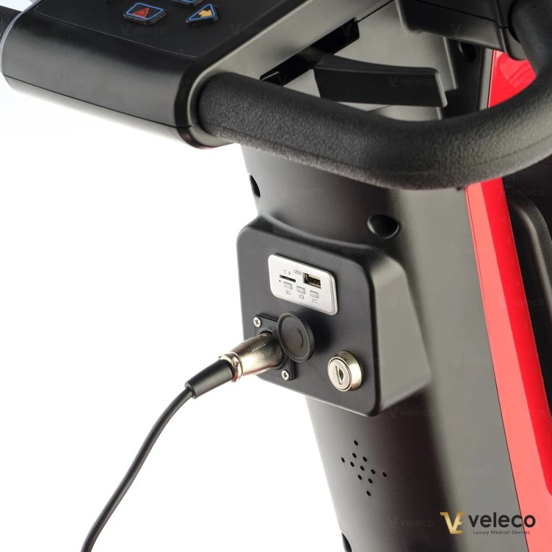 Veleco JUMPY : scooter de mobilité avec suspension complète