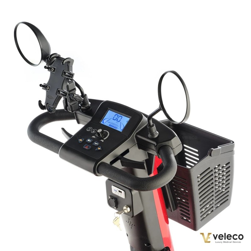 Veleco JUMPY : scooter de mobilité avec suspension complète