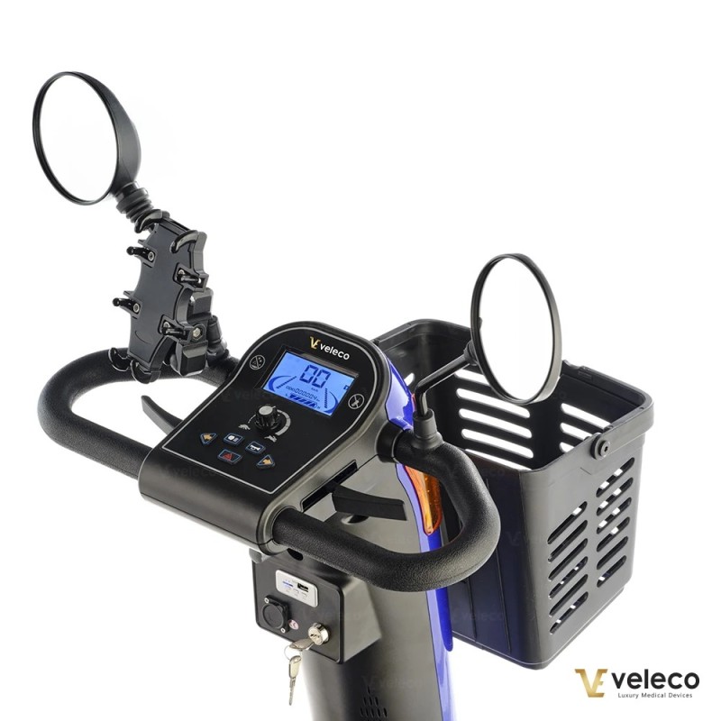 Veleco LOOPER : scooter de mobilité facile à utiliser avec éclairage LED
