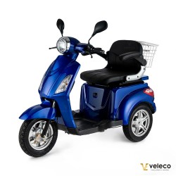 Veleco ZT15 : scooter de mobilité 3 roues facile à utiliser