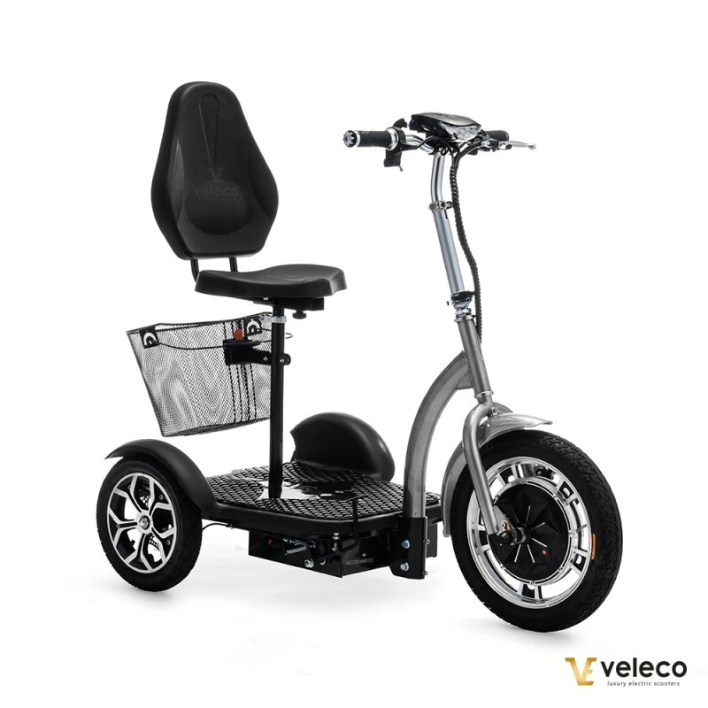 Veleco ZT16 : scooter de mobilité compact 3 roues