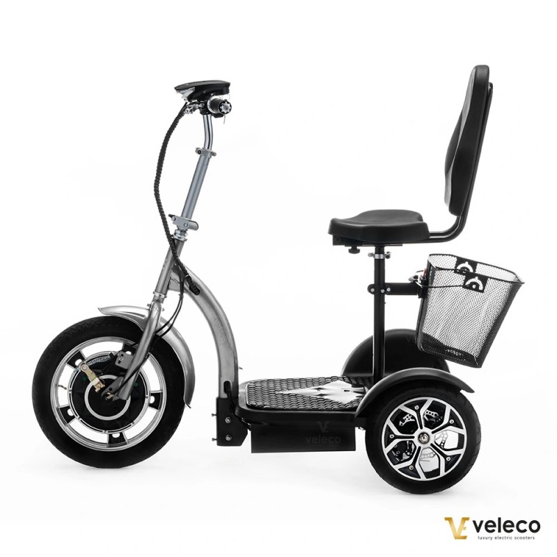 Veleco ZT16 : scooter de mobilité compact 3 roues