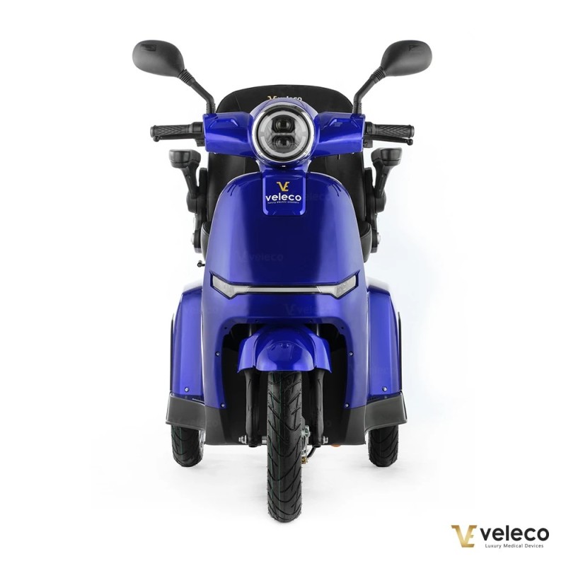 Veleco TURRIS : scooter de mobilité trike avec éclairage LED