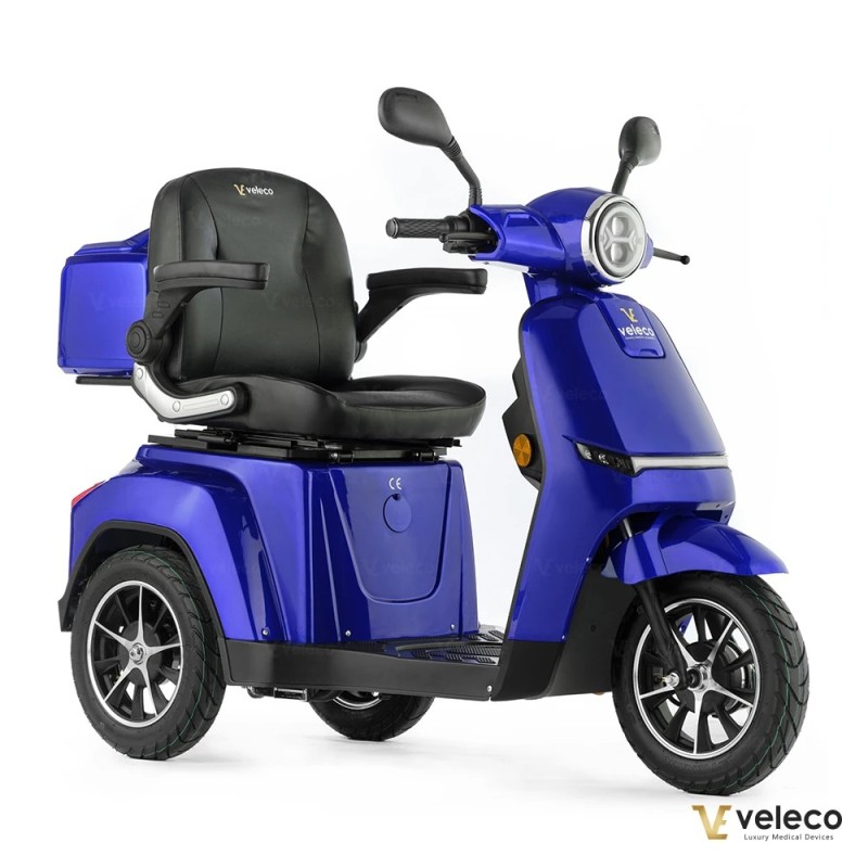 Veleco TURRIS : scooter de mobilité trike avec éclairage LED