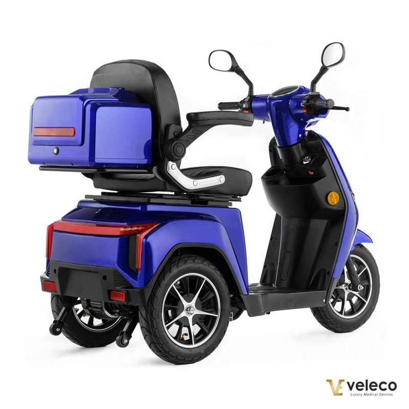 Veleco TURRIS : scooter de mobilité trike avec éclairage LED