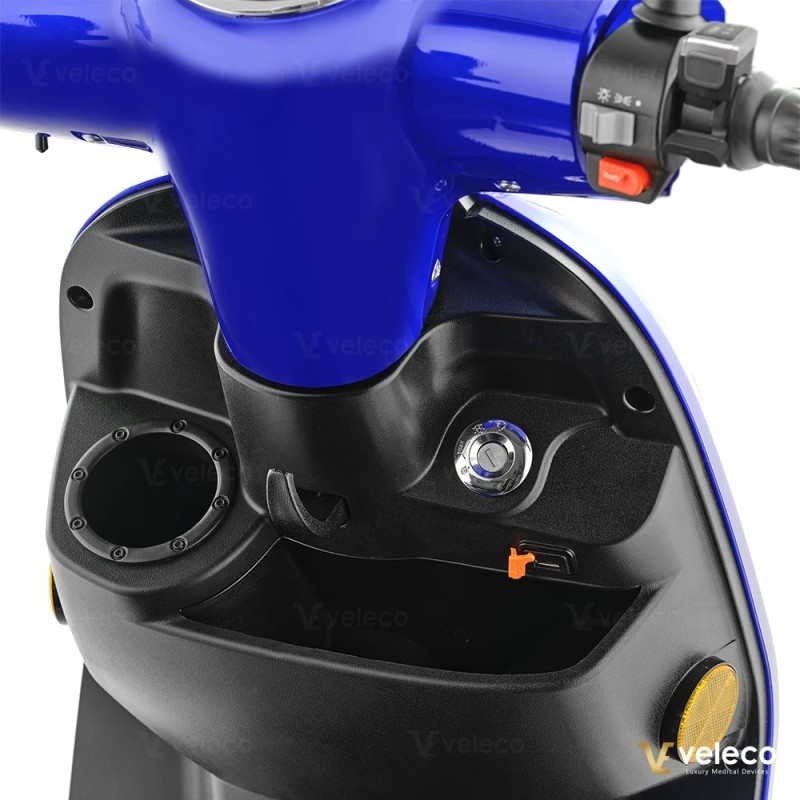 Veleco TURRIS : scooter de mobilité trike avec éclairage LED