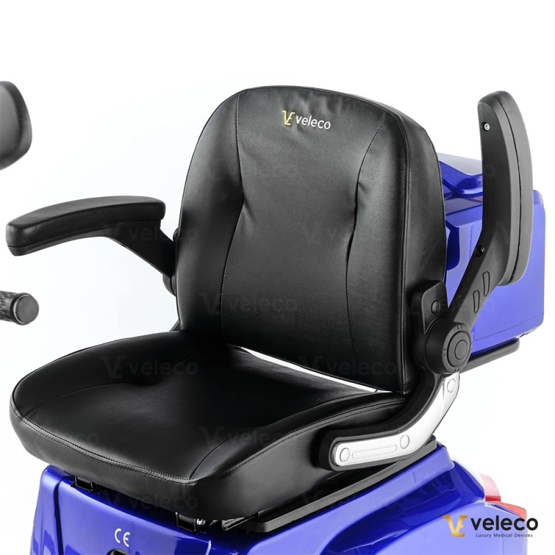 Veleco TURRIS : scooter de mobilité trike avec éclairage LED