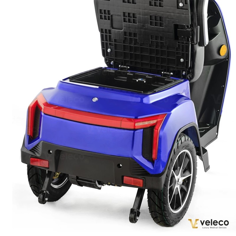 Veleco TURRIS : scooter de mobilité trike avec éclairage LED