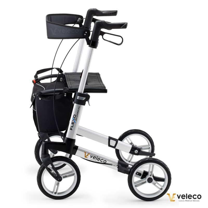 Veleco FLEXO Aluminium : déambulateur léger pliable