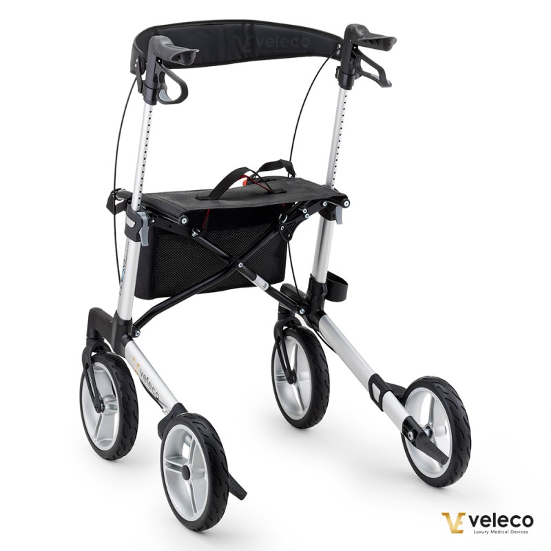 Veleco FLEXO Aluminium : déambulateur léger pliable