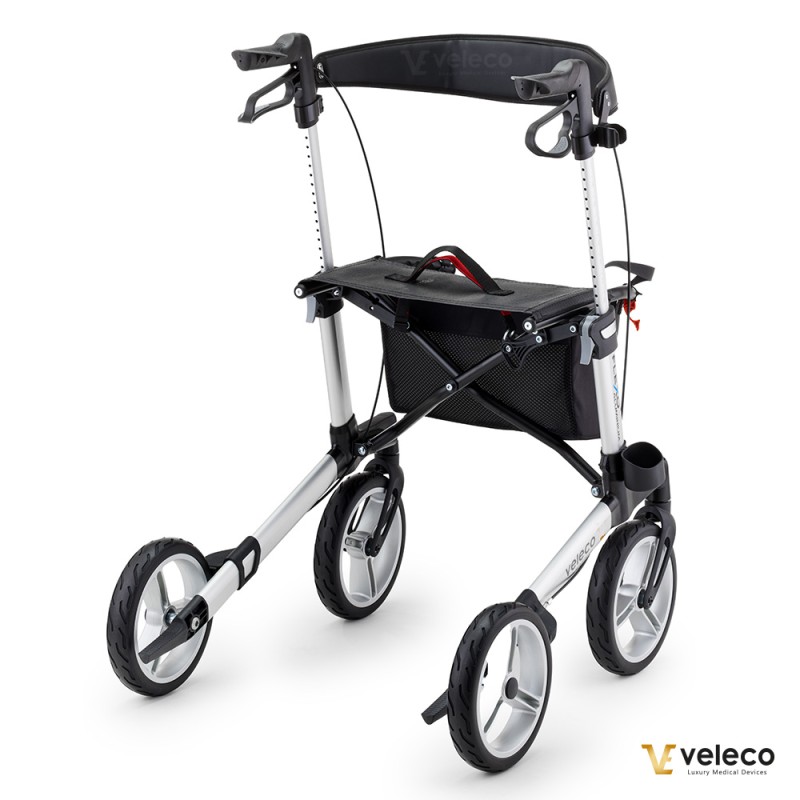 Veleco FLEXO Aluminium : déambulateur léger pliable