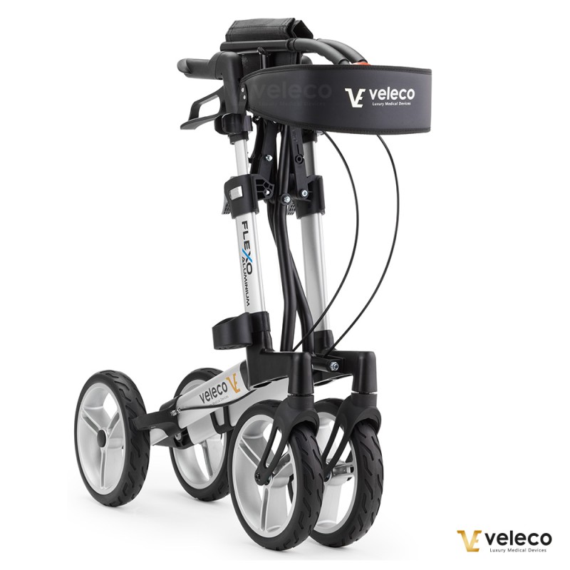 Veleco FLEXO Aluminium : déambulateur léger pliable