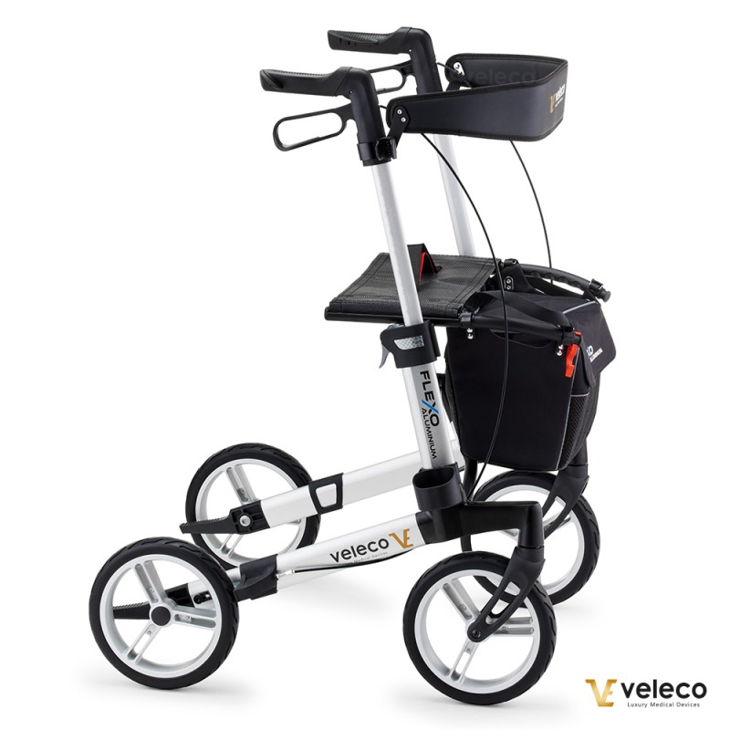 Veleco FLEXO Aluminium : déambulateur léger pliable