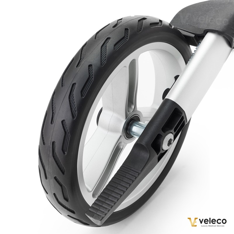 Veleco FLEXO Aluminium : déambulateur léger pliable