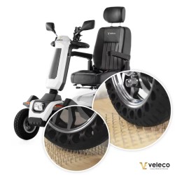 Pneus pleins Veleco pour scooter de mobilité SHARPY – lot de 4