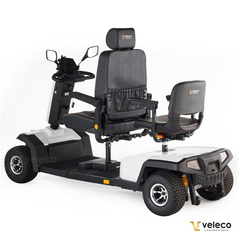 Veleco SHARPY TWIN : scooter de mobilité à double siège