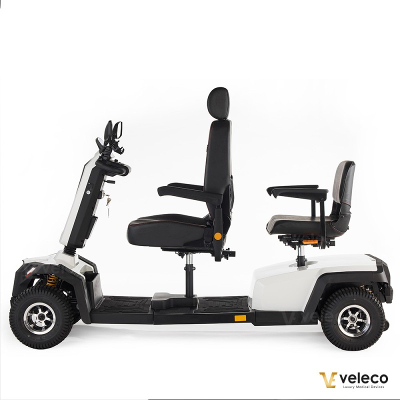 Veleco SHARPY TWIN : scooter de mobilité à double siège