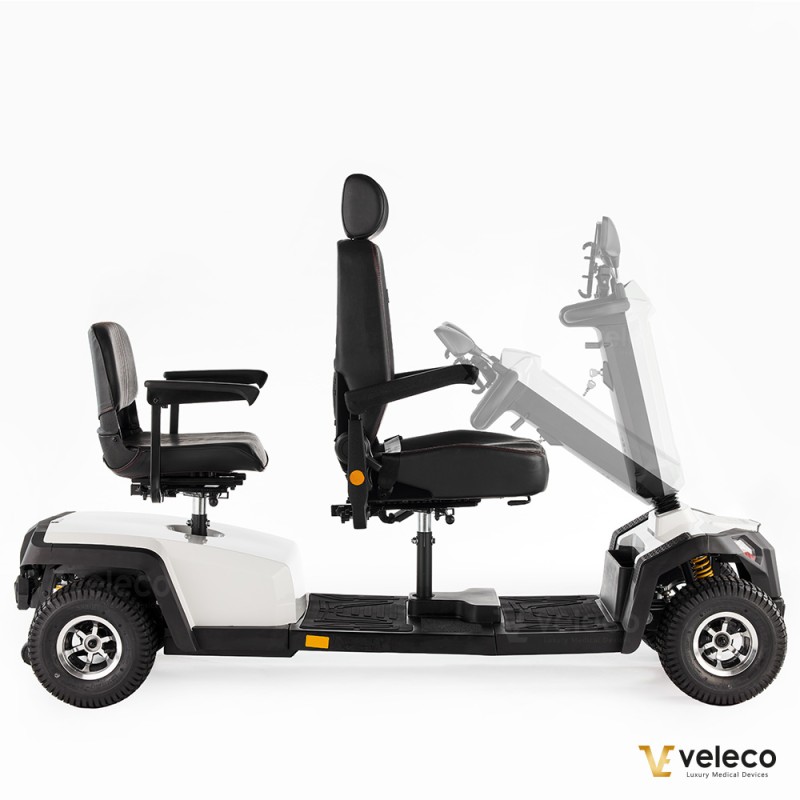 Veleco SHARPY TWIN : scooter de mobilité à double siège