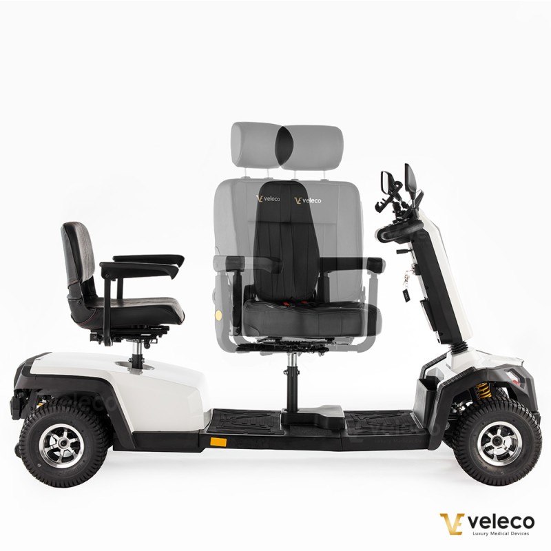 Veleco SHARPY TWIN : scooter de mobilité à double siège